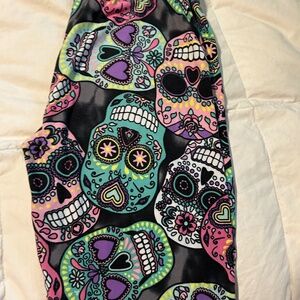 Sugar skull leggings